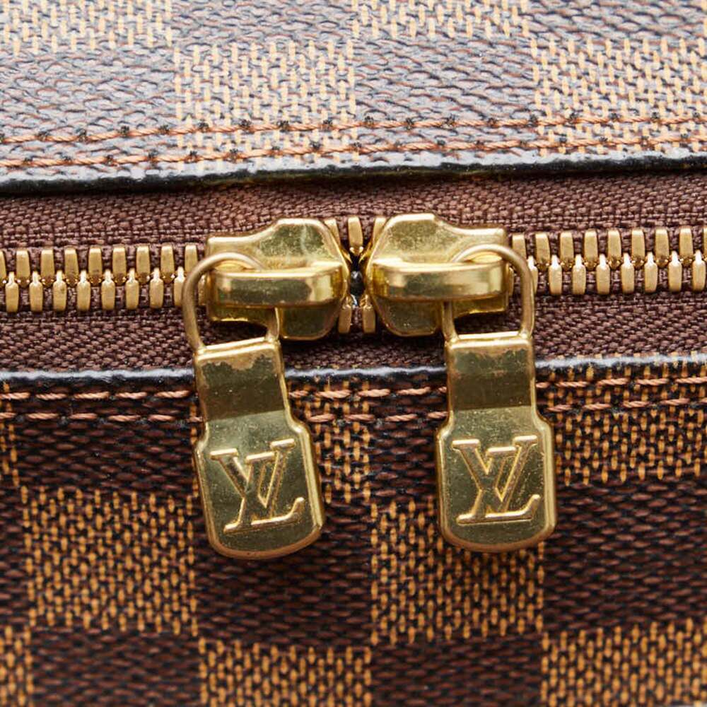 LOUIS VUITTON Brown Damier Leather Shoulder Bag - Picture 5 of 9